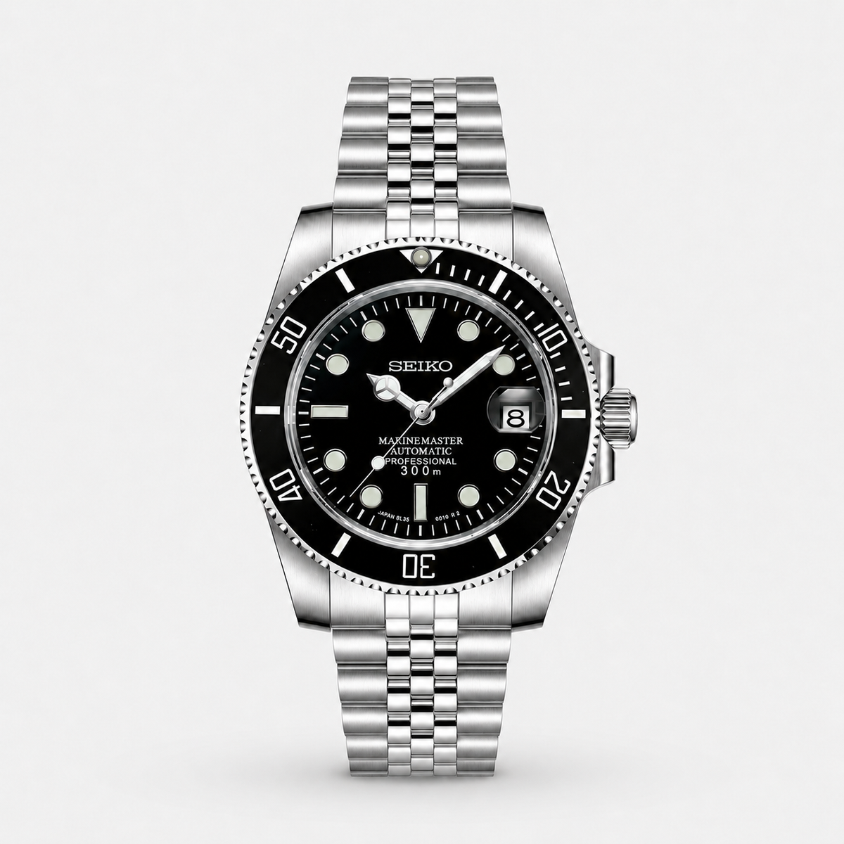Seiko Mod Submariner "Black"
