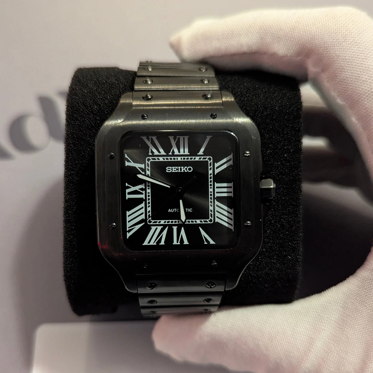 Seiko Mod Santo "Midnight Black"
